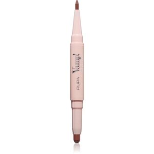 PUPA Milano Vamp! Creamy Duo rtěnka a konturovací tužka na rty 2 v 1 odstín 005 Deep Nude 0.8 g obraz