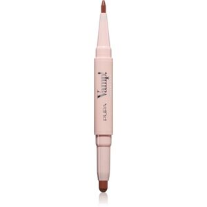 PUPA Milano Vamp! Creamy Duo rtěnka a konturovací tužka na rty 2 v 1 odstín 003 Fair Warm Nude 0.8 g obraz