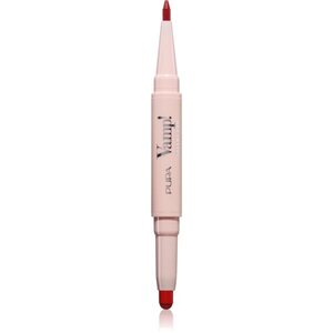 PUPA Milano Vamp! Creamy Duo rtěnka a konturovací tužka na rty 2 v 1 odstín 012 Cherry Red 0.8 g obraz