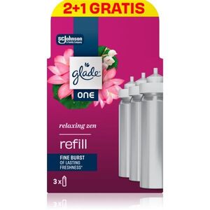GLADE ONE Relaxing Zen náhradní náplň do osvěžovače vzduchu 3x10 ml obraz
