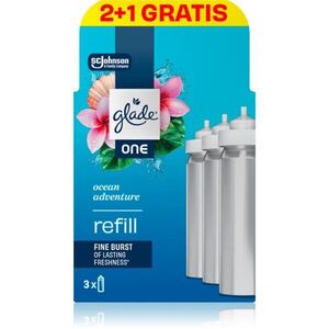 GLADE ONE Ocean Adventure náhradní náplň do osvěžovače vzduchu 3x10 ml obraz