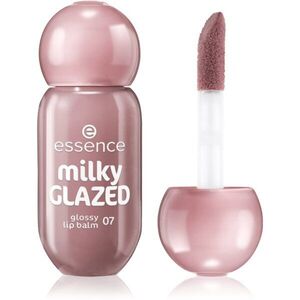 essence milky GLAZED tónovací balzám na rty s leskem odstín 07 Oat So Creamy 4 ml obraz