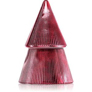 Paddywax Stacked Tree Red Ribbed Mercury vonná svíčka 198 g obraz