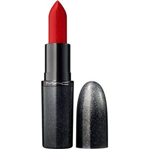 MAC Cosmetics Holiday MACximal Satin Lipstick saténová rtěnka odstín Ruby Woo La La 3.5 g obraz