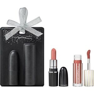 MAC Cosmetics Holiday Mini MAC Nude Lip Combo dárková sada obraz