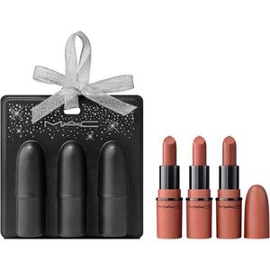 MAC Cosmetics Holiday Teddy Party Mini Lip Trio dárková sada na rty obraz