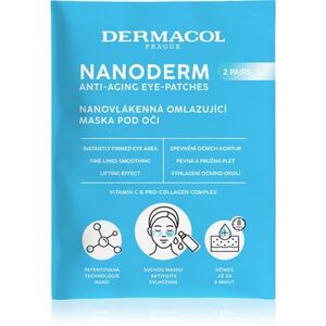 Dermacol Nanoderm omlazující maska na oči 2 pár obraz