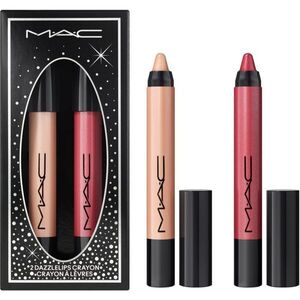 MAC Cosmetics Holiday Decadent Dazzlelips Crayon Duo dárková sada na rty obraz