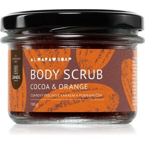 Almara Soap Body Scrub cukrový tělový peeling na celulitidu s vůní Cocoa & Orange 180 g obraz