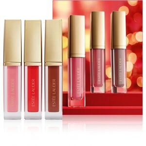Estée Lauder Holiday Suite Kisses Glossy Pout Mini Lip Oil Trio dárková sada obraz