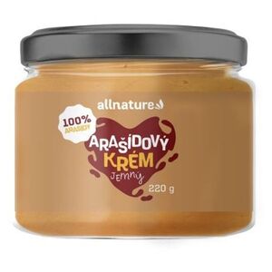 ALLNATURE Arašídový krém jemný 220 g obraz