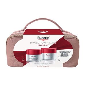 EUCERIN Vánoční kazeta Hyaluron-Filler Volume-Lift 50 ml + 50 ml obraz