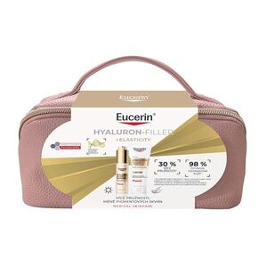 EUCERIN Vánoční kazeta Hyaluron-Filler krém SPF50 & Krém na ruce 50 ml + 75 ml obraz