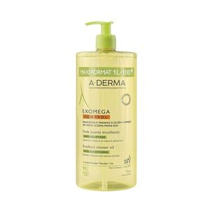 A-DERMA Exomega CONTROL Zvláčňující sprchový olej 1000 ml obraz