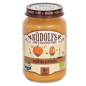 RUDOLFS Bio příkrm dýně a brambory 4m+ 190 g obraz
