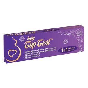 TOP TEST Baby těhotenský test tyčinka 2 kusy obraz