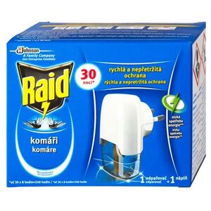 RAID elektrický odpařovač s tekutou náplní 30 nocí 1+21ml obraz