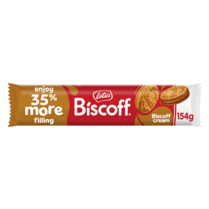 BISCOFF Sušenky plněné krémem biscoff 154 g obraz