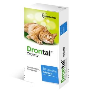 DRONTAL pro kočky 24 tablet obraz