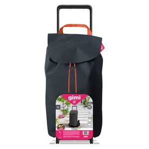 GIMI Tris Floral nákupní vozík šedý 52 l obraz