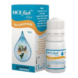 OCUFLASH Blue oční kapky 10ml obraz