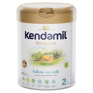 KENDAMIL BIO Nature 2 HMO+ Pokračovací mléčná kojenecká výživa od 6 do 12 měsíců 800 g obraz