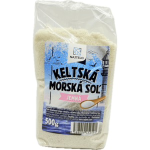 NAJTELO Keltská sůl jemná 500 g obraz