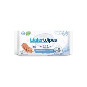 WATERWIPES Ubrousky vlhčené Newborn&Baby 3in1 60 ks obraz