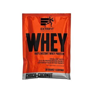 EXTRIFIT 100% Whey protein čoko kokos 30 g obraz