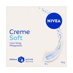 NIVEA Creme Soft tuhé mýdlo 90 g obraz