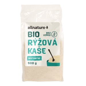 ALLNATURE Bezlepková rýžová kaše BIO 500 g obraz