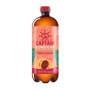 THE GUTSY CAPTAIN Kombucha broskev 1000 ml obraz