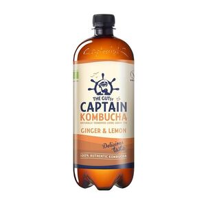 THE GUTSY CAPTAIN Kombucha zázvor a citron 1000 ml obraz