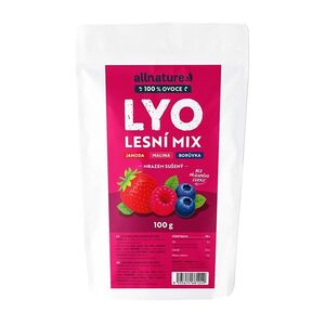 ALLNATURE Lyo lesní mix jahoda a malina a borůvka 100 g obraz