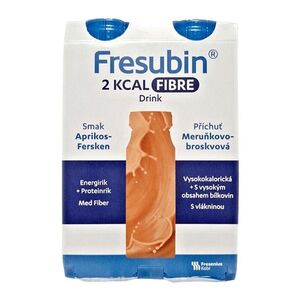 FRESUBIN 2kcal Fibre drink meruňka-broskev 4 x 200 ml obraz