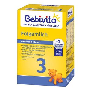BEBIVITA 3 mléčná kojenecká výživa 9m+ 500 g obraz