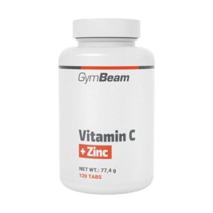 GYMBEAM Vitamin C + zinek 120 tablet obraz