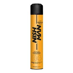 Nishman Extra Strong lak na vlasy 400 ml obraz
