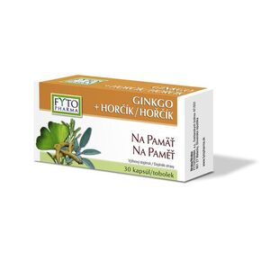 Fytopharma Ginkgo + Hořčík na paměť 30 tobolek obraz