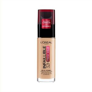 Loréal Paris Infaillible 32H Fresh Wear odstín 120 Warm Doré tekutý make-up 30 ml obraz