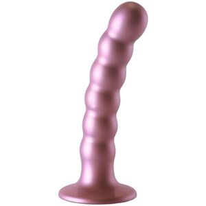OUCH! Anální kuličkové dildo Metallico Beaded, růžové 13, 8 cm obraz