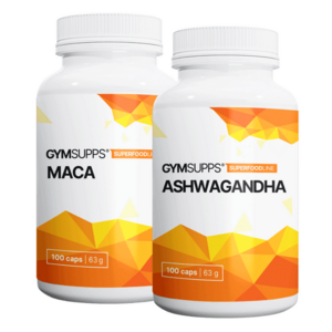 Gymsupps Ashwagandha 100cps + Maca 100cps obraz