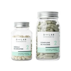 D-LAB Výživa vlasů - Keratin + Hair Growth Complex 84+168 kapslí obraz