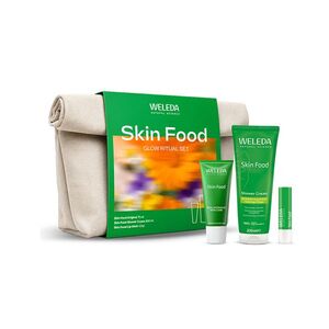 Weleda Skin Food Glow Ritual dárkový set 3 ks obraz