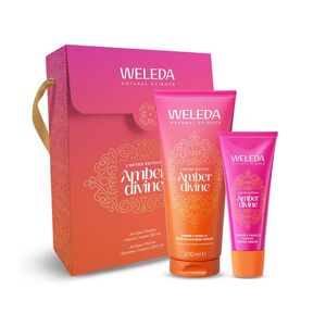 Weleda Amber Divine Limited edition dárkový set 2 ks obraz