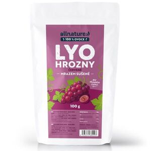 Allnature Hrozny červené Lyo mrazem sušené 100 g obraz