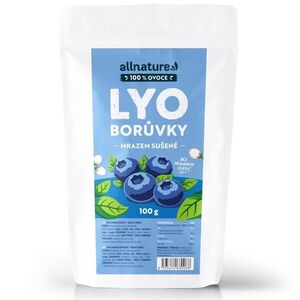 Allnature Borůvky Lyo mrazem sušené 100 g obraz