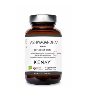 Kenay KSM 66 Ashwagandha BIO 60 kapslí obraz