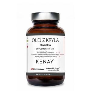 Kenay Olej z krilu EPA DHA Superba Boost 60 kapslí obraz