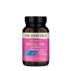 Dr. Mercola Krill olej pro ženy 90 kapslí obraz